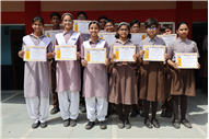 Distribution of Certificates to the Inter House Carrom, Chess and Table Tennis Competition