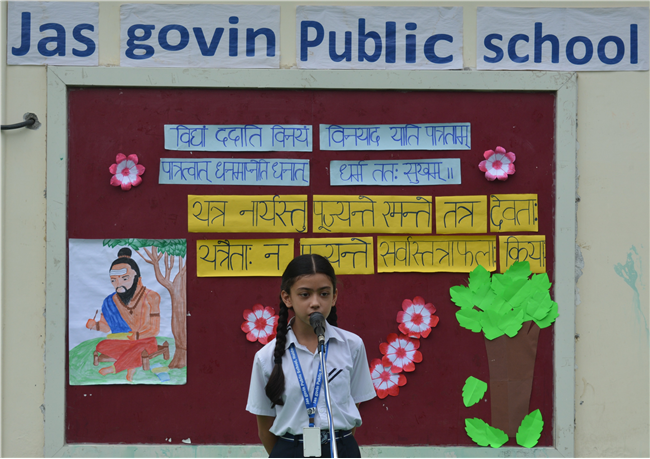 Assembly Highlights! Grade 9B, 4B & Sanskrit Assembly by Grade 8