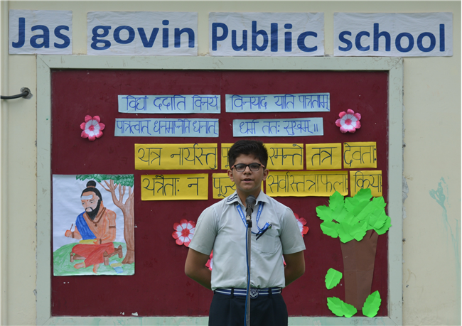 Assembly Highlights! Grade 9B, 4B & Sanskrit Assembly by Grade 8