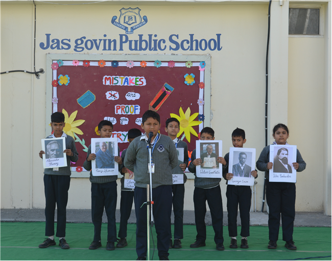 Glimpses of Activities in the Month of November.