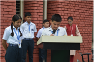 Assembly Highlights! Grade 9B, 4B & Sanskrit Assembly by Grade 8