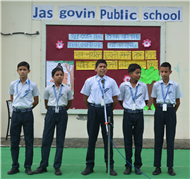 Assembly Highlights! Grade 9B, 4B & Sanskrit Assembly by Grade 8
