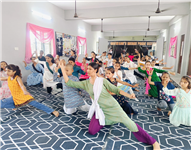 Kathak workshop at GMPS day 4