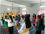 Kathak workshop at GMPS day 4