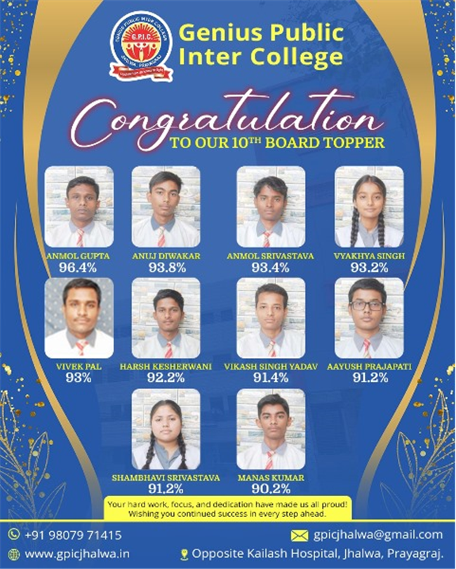 Our Toppers