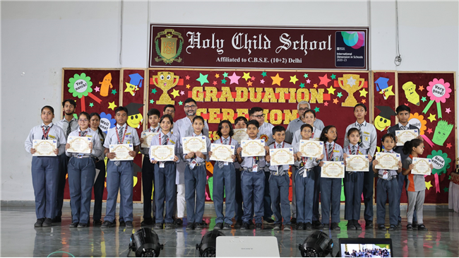 Holy Child School Hosts Momentous Graduation Ceremony.