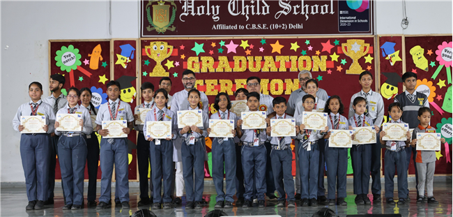 Holy Child School Hosts Momentous Graduation Ceremony.