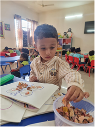 Activity Pencil shaving butterfly & flower art