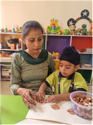 Activity Pencil shaving butterfly & flower art