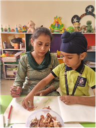 Activity Pencil shaving butterfly & flower art