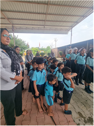 STUDENTS SHIV MANDIR VISIT