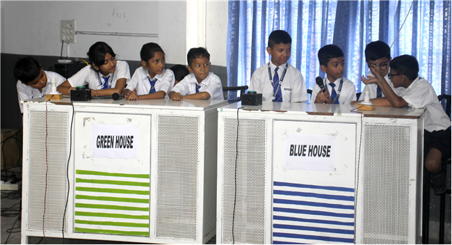 Inter-House General Knowledge Quiz Competition.