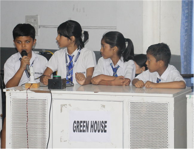 Inter-House General Knowledge Quiz Competition.