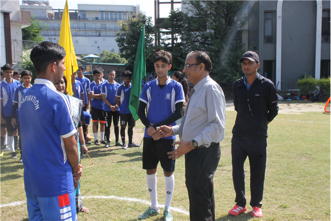 Inter House Football Tournament IX-XII