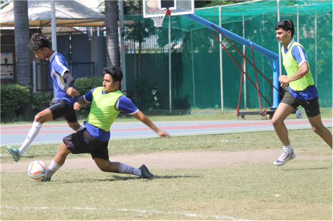 Inter House Football Tournament IX-XII