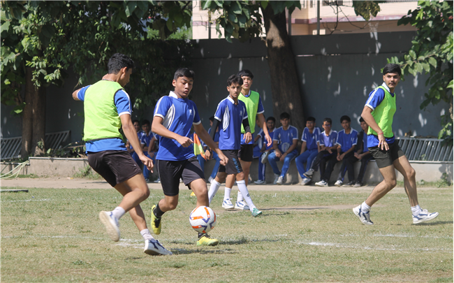 Inter House Football Tournament IX-XII