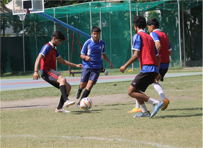 Inter House Football Tournament IX-XII