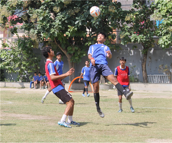 Inter House Football Tournament IX-XII