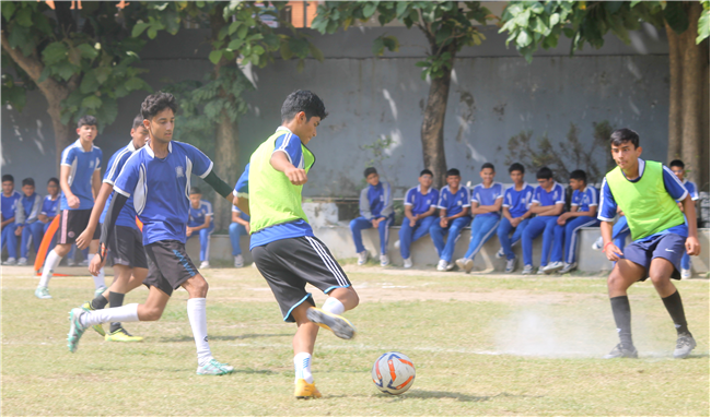 Inter House Football Tournament IX-XII