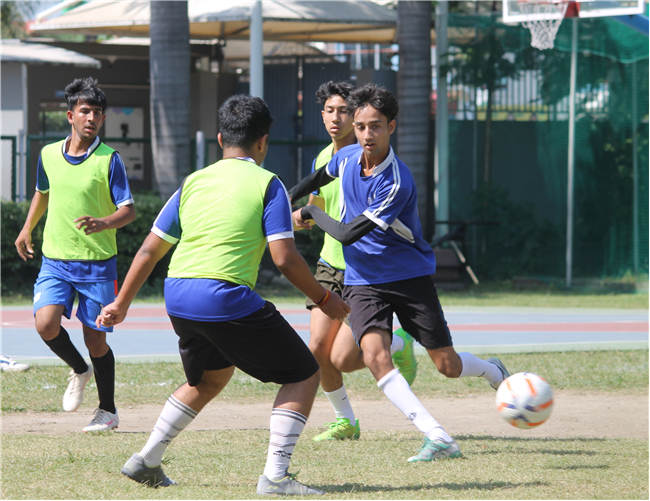 Inter House Football Tournament IX-XII