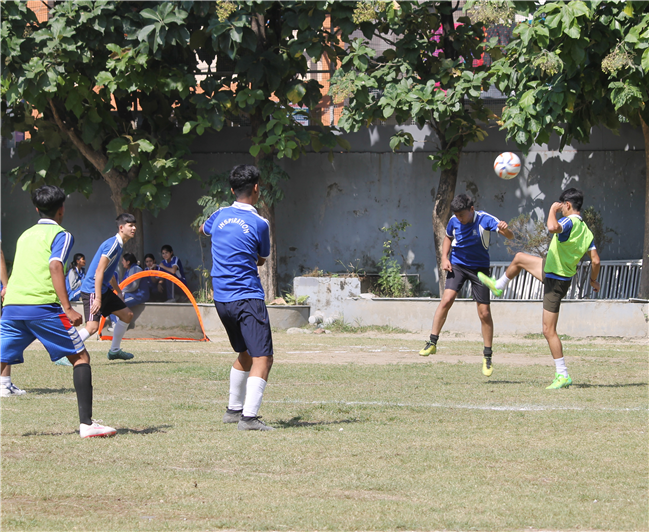 Inter House Football Tournament IX-XII