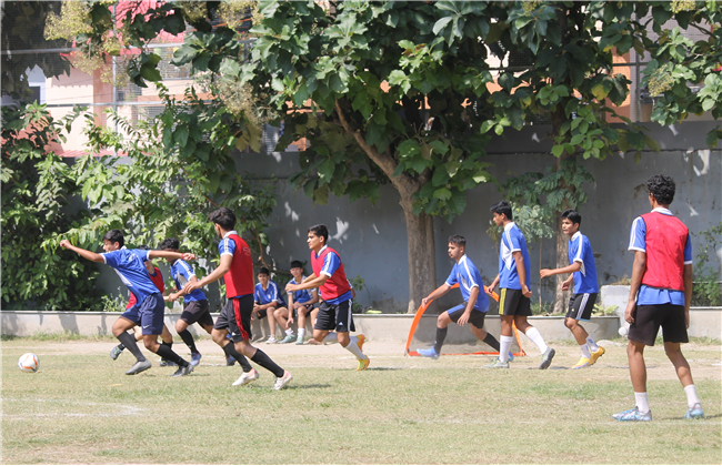 Inter House Football Tournament IX-XII