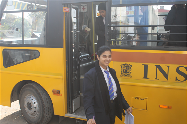 Class XI Commerce students on a field visit to Belwal Bhog Atta