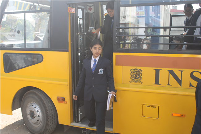 Class XI Commerce students on a field visit to Belwal Bhog Atta