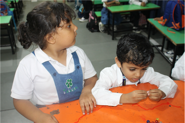 Rakhi Making Activity For Classes (Nursery-2)