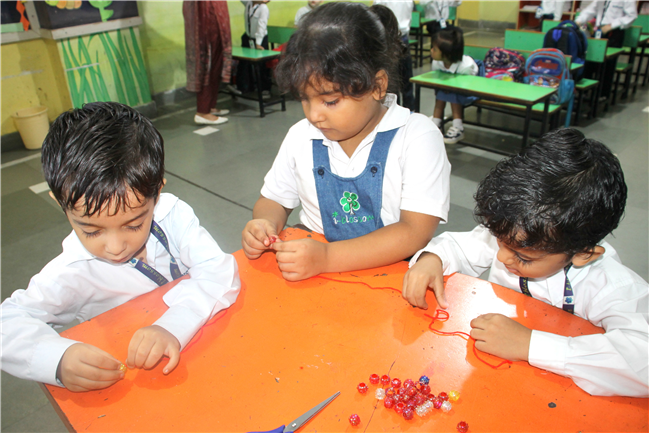 Rakhi Making Activity For Classes (Nursery-2)
