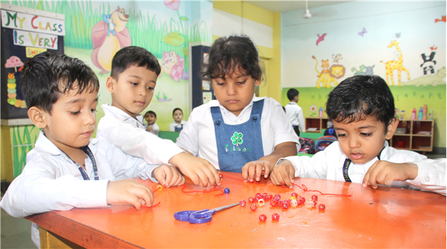 Rakhi Making Activity For Classes (Nursery-2)