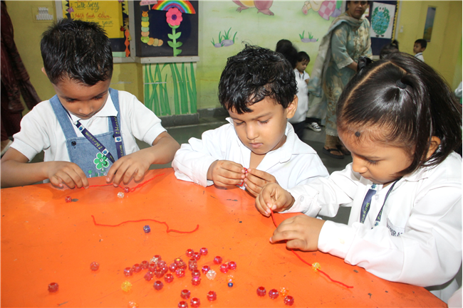 Rakhi Making Activity For Classes (Nursery-2)