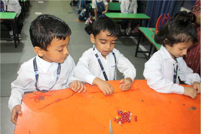 Rakhi Making Activity For Classes (Nursery-2)