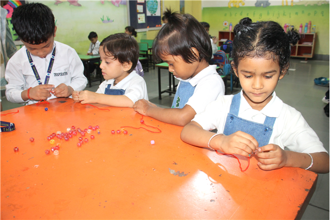 Rakhi Making Activity For Classes (Nursery-2)