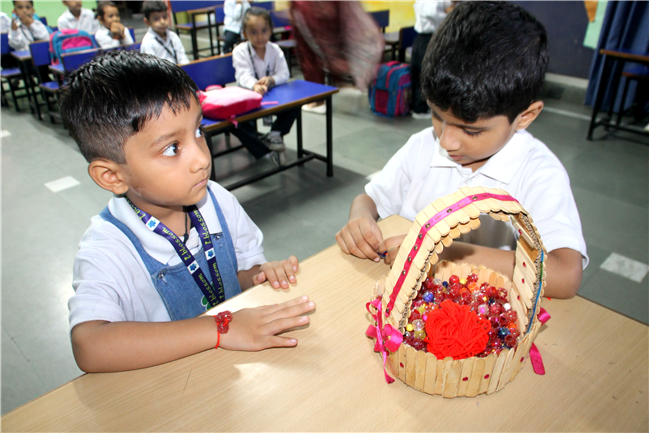 Rakhi Making Activity For Classes (Nursery-2)