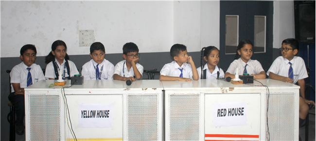 Inter-House General Knowledge Quiz Competition.