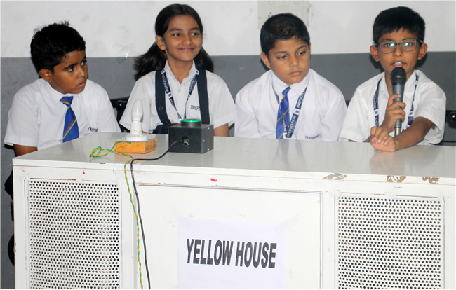 Inter-House General Knowledge Quiz Competition.