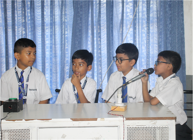 Inter-House General Knowledge Quiz Competition.