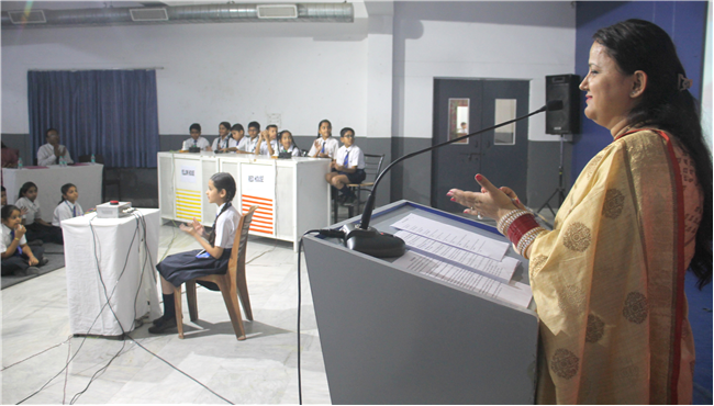 Inter-House General Knowledge Quiz Competition.