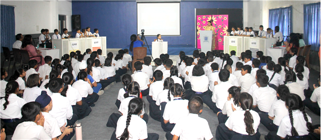 Inter-House General Knowledge Quiz Competition.