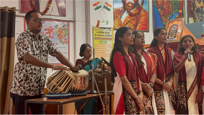 Voices of Victory: JTGJS Wins First Prize in Group Song Competition