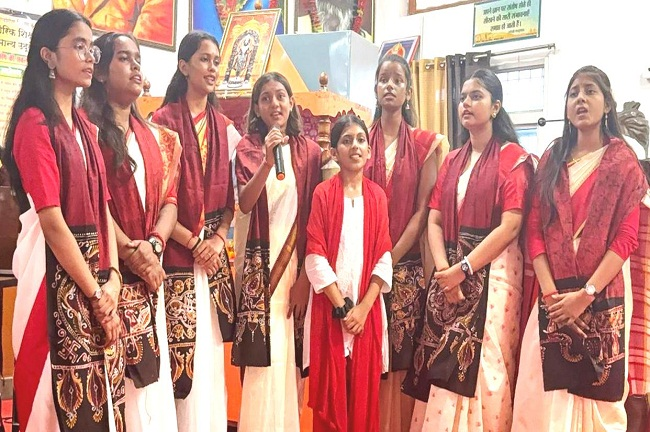 Voices of Victory: JTGJS Wins First Prize in Group Song Competition