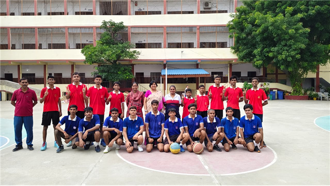 JT Golden Jubilee School Organised Basketball Exhibition Match