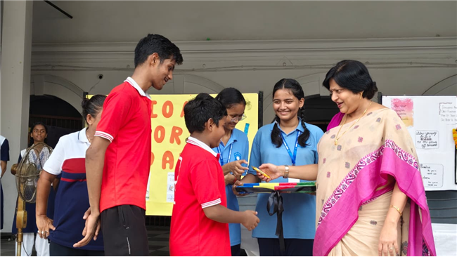 JT Golden Jubilee School Organised Basketball Exhibition Match