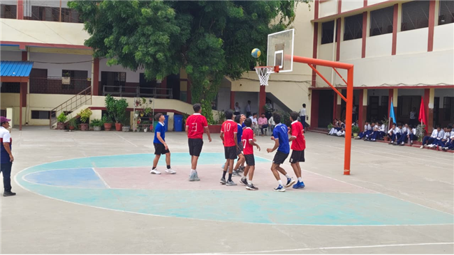 JT Golden Jubilee School Organised Basketball Exhibition Match