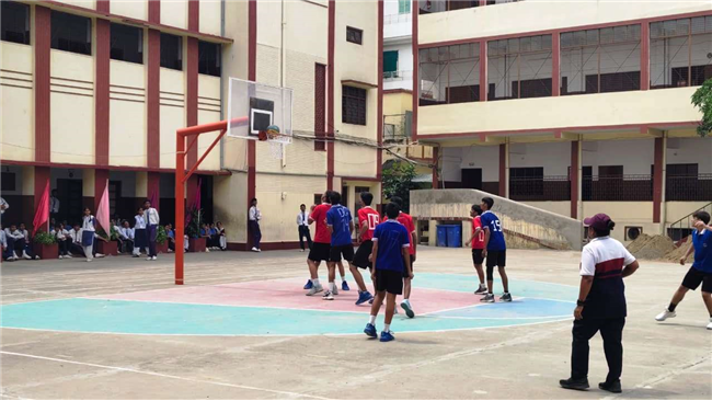 JT Golden Jubilee School Organised Basketball Exhibition Match