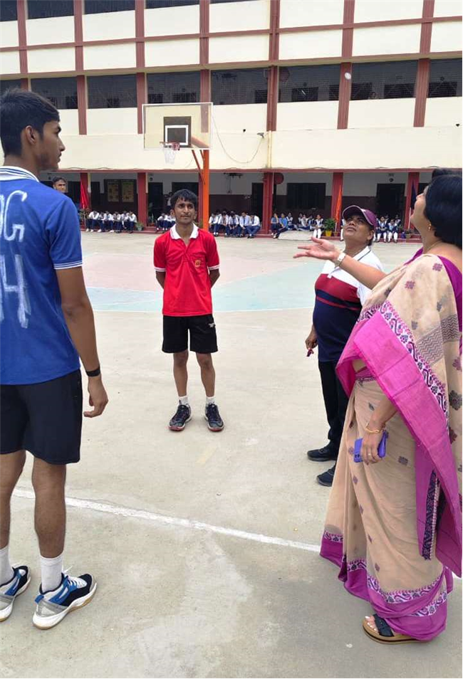 JT Golden Jubilee School Organised Basketball Exhibition Match