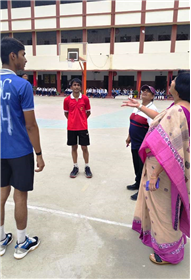 JT Golden Jubilee School Organised Basketball Exhibition Match