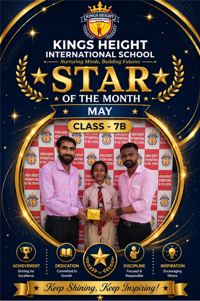STARS OF THE MONTH