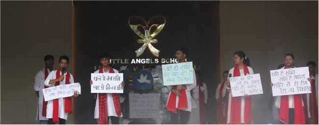 Peace Day at Little Angels – A Day of Reflection and Harmony